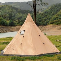 마운틴하이커 캠핑 백패킹 부쉬크래프트 인디언 솔캠 티피텐트 동계 화목난로 쉘터, 단품