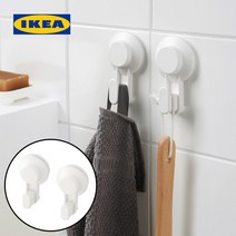 IKEA TISKEN 흡착식 후크 2개입 503.812.76, 1개