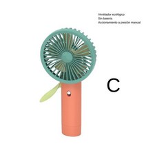 휴대용에어컨 무시동 실외기없는에어컨 가정용 휴대용 귀여운 프레스 스프레이 가습 팬 팬, c