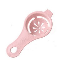 에그 마스터 아침 오믈렛 금형 실리콘 계란 팬케이크 링 셰이퍼 요리 도구 diy 주방 액세서리 가제트 플라스틱 계란 분리기, 분홍색