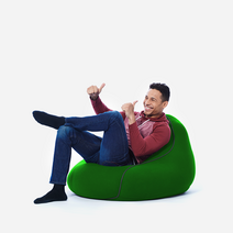 요기보 라운저 빈백 패브릭 소파 23colors FUBST108, Choco Brown (초코 브라운)