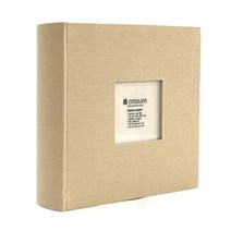 크래썸 4x6사진 레귤러 포토앨범, 밀키 베이지