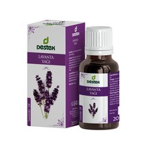 터키라벤더오일 Destek 라벤더 오일 20ml 천연 아로마 100% 에센셜오일 원액 (공식 런칭 기념 플라워 칼랑백 증정 이벤트), 1개