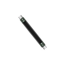 JEYI 썬더볼트3 E-marker 플랫타입 Type-C 고성능 데이터케이블 9CM 20V/5A/60W/100W, F90Pro, 블랙