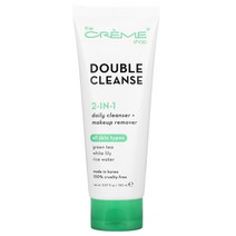 The Creme Shop 더블 클렌징 2-in-1 데일리 클렌저 + 메이크업 리무버 (150 ml) 2팩