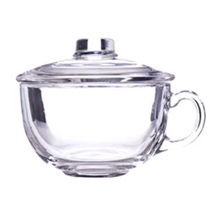 아트웨어 퓨어 강화 유리 스프볼 세트 씨리얼 요거트볼 손잡이볼 뚜껑 머그 450ml, 기본