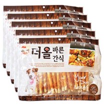 메가펫 더올바른 강아지간식 300g x5개, 5개, 비스켓사사미