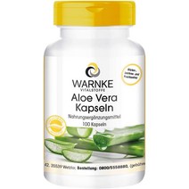 Warnke vital substances 알로에 베라 추출물 Aloe Vera Extract 100정