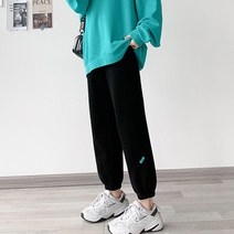 임산부레깅스팬츠 임부복 봄옷 2022 돌돌이 캐쥬얼 배기 파렴치한 어머니 임신기간 바지 3894624834