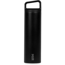 MiiR 스테인레스 스틸 물병 텀블러 블랙 600ml