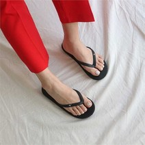 셀러허브 여성패션 [오노마] ONM 발편한 무지 슬리퍼 휴양지 조리 커플 신혼 여행 신발