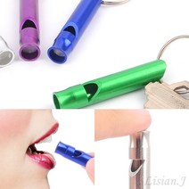 리시안제이 호루라기 열쇠고리 여성호신용품 휴대용호루라기, 줄무늬, 줄무늬