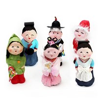 박씨상방 명품수공예 닥종이인형(미니닥종이)1인, 상궁