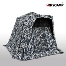 [트라이캠프] 낚시텐트 FO-14MP 무결로 자동 위장밀리터리텐트, FO-14MP 본품+이지시트+하프플라이