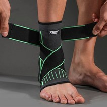 발목 보호대 아대 가압 붕대 지지대 축구 농구 압박 스트랩 피트니스 용품 1 개, Orange Bandage Ankle_XXL-XXXL