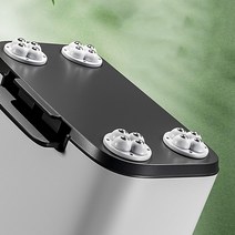 무타공마켓 전방향 이동식바퀴 가구바퀴 미니 의자 테이블 바퀴, 스틸, 2구, 화이트, 1개