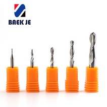 2FBA 1mm~3.17mm 2날 초경 볼 엔드밀 알루미늄 포맥스 MDF CNC가공용, 2FBA0312