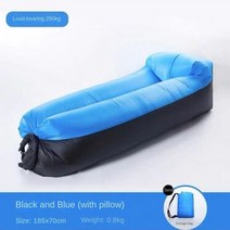야외 여행 캠핑 휴대용 초경량 고가의 캐주얼 레이지 공기 침대 공기 침대 점심 휴식 보관 가방, Extended version