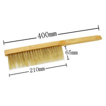 벌집 청소 브러시 나무 꿀벌 양봉 도구 단일 행 Bristles 장비, 01 GRAY_01 M