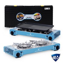 맥스 투버너 휴대용가스렌지 2구 MSD-5800S 캠핑필수품 트윈부르스타 그릴포함, 상세페이지 참조, 상세페이지 참조