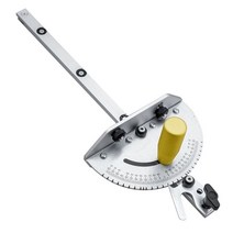 테이블쏘 목공 Precision Miter Gauge w/ Aluminum Fence with A Repetitive Cut Flip Stop Table Saw/Router Saw, [01] 1 Set