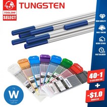 용접봉 알루미늄 스텐 텅스텐 전문 아르곤 아크 용접기 건 바늘 전극 150mm 10 16 20 24 30 32 40, 4.0mm X 150mm, purple