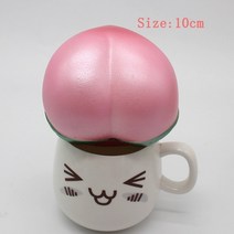 말랑이 당근 조개 바나나 딸기 만들기 미니 쨈볼 세트 풍선 부는 오리 점보 동물 24, 진주 복숭아