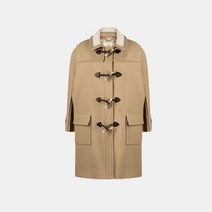 [메종마틴마르지엘라] [명품]여성 마르지엘라 22FW 케이프 베이지 울 더플코트 SI0AA