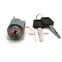 1Set Ignition Switch Cylinder Lock With 2Keys For Toyota Car Interior Switches Relays Parts 69057-63, 한개옵션0
