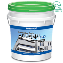 테라코 스터코빈티지(외부 벽면용) (20kg), 무광, W200(딥그레이), 1EA