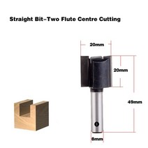 샌드위치판넬 부자재 1pc 8mm 생크 우드 라우터 비트 스트레이트 엔드 밀 트리머 청소 플러시 트림 코너 라운드 코브 박스 비트 도구 밀링 cutte chwjw, 8노