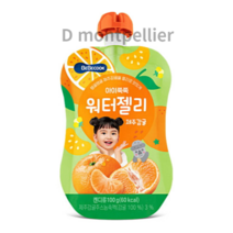 베베쿡 아이쭉쭉 워터젤리 100g, 100% 제주감귤, 50개