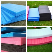 폼보드 택배 쿠셔닝매트 스티로폼패드 포장 EPE코튼펄 재질(폭)100cm통굽 5 10 20 30 40 50mm, T13-통굽 1CM*(폭)1미터 * 직사각형 1미터