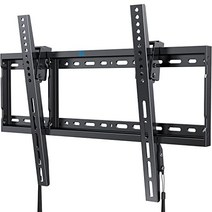 대부분의 37-70인치 LED LCD OLED 플라즈마 평면 곡면 스크린 TV용 틸트 TV 월 마운트 브래킷 로우 프로파일 대형 틸팅 마운트는 16-24인치 목재 스터드에 적합 최대 VESA 600x400mm는 Pipishell로 최대 132lbs 유지