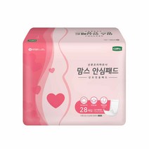 디펜드 산모용 맘스 안심 패드 일자형, 28개입, 6팩