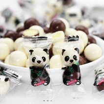 판다 초콜릿 크리 에이 티브 독립 포장 간식, 판다마이리수 500g  200포