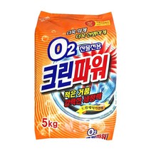 O2 크린파워 5kg / 세탁세제, 1개