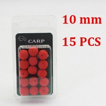 1215PCS 잉어 낚시 액세서리 Zig Rig Hair Chod Ronnie Rig에 대한 거품 Boilies 잉어 낚시 태클 장비에 대한 팝업 Boilies, 10MM-레드