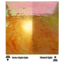 다채로운 직사각형 운모 모자이크 타일 15*20cm/5.9 * 7.8in 3mm/0.12in 두께 DIY 공예 타일 반투명 모자이크 제작 재료, Light Coffee, 15cm 20cm, Light Coffee