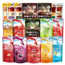 편의점 아이스 파우치 음료 커피 에이드 230ml 50팩 칸타타, BG아메리카노블랙230ml x50