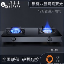LPG 가스레인지 터보 초강력 고화력 2구 가스렌지 고출력 중식 레인지, J