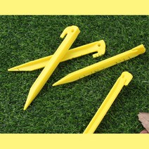 그늘막텐트 돗자리 고정 가벼운 단조팩 4p 테크용