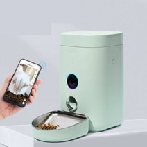 카메라가 달린 자동 반려동물 먹이 공급기 지능형 고양이 디펜서 분수 및 관개, 02 Smart version-Green