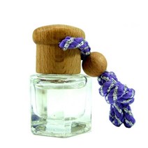 100%아로마 천연나무캡 차량 미니 방향제 상쾌하고, 1개, 피치바닐라