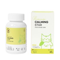 멍냥이랑 카밍스타 강아지 고양이 천연 스트레스 완화제 60g