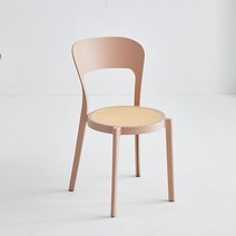 카페편한의자 PVC 디자인체어 바의자 클래식 의자 테이블 스벅 귀여운 싱글 심플 업소용, 노르딕 파우더