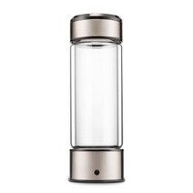 티타늄 휴대용 수소가 풍부한 물 컵 Ionizer 메이커/발전기 슈퍼 산화 방지제 ORP 수소 알칼리성 물병, CHINA_빨간
