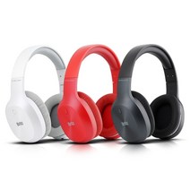 브리츠 W800BT Qplus 블루투스5.0 헤드폰[화이트] 유/무선(3.5mm)사용 가능