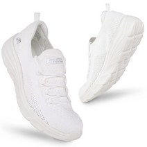 여성 슬립 온 스니커즈 야외 운동 스포츠 레이스 업 워킹 러닝화 체육관