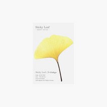 스티키리프 투명은행 Yellow S 메모지 감성 세트 예쁜 접착식, 단품, 상세페이지 참조